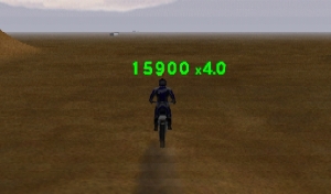 That's right... 63600 in one jump! - Motocross Madness 2